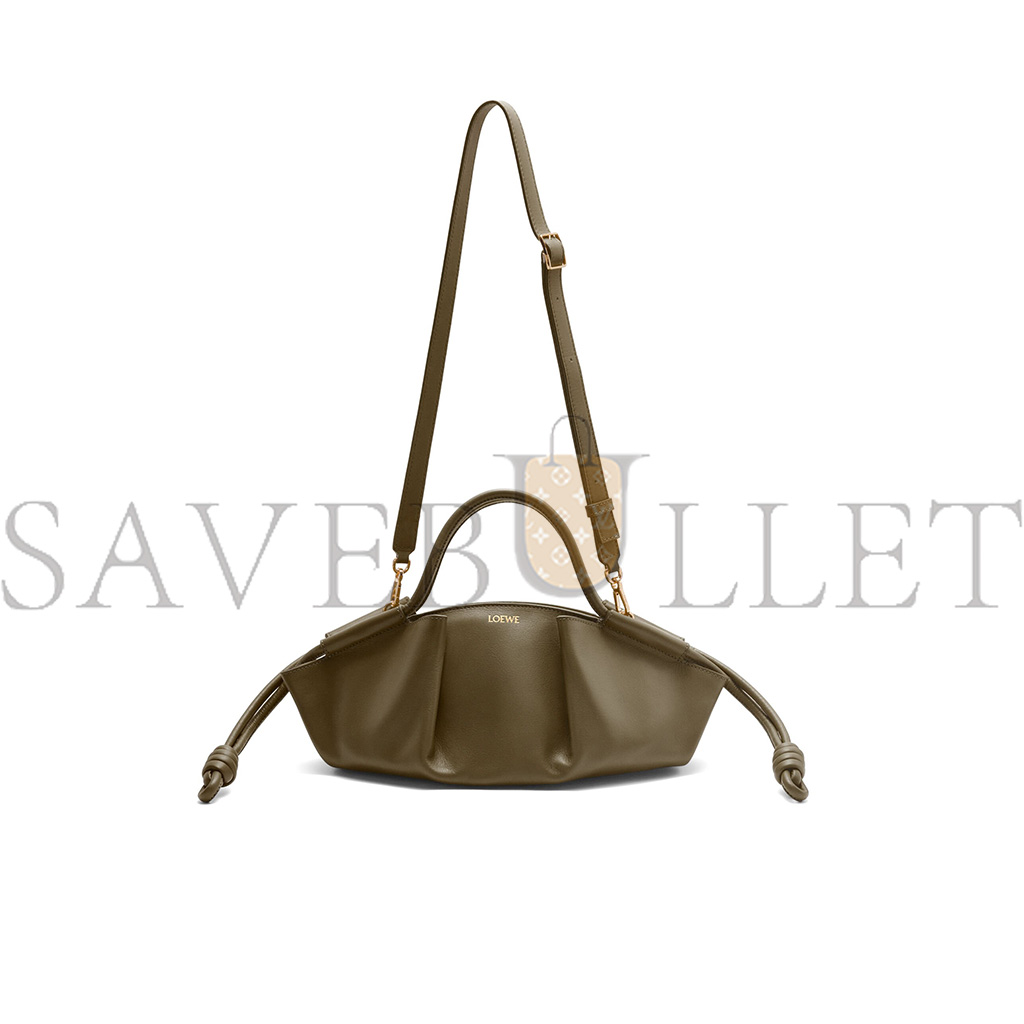 l*ew* small paseo bag in shiny nappa calfskin a709p48x02 (35*21*11.5cm)